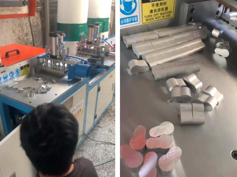 高精密全自動切鋁機鋸切汽車零部件,“穩”“準”“快